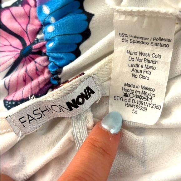 Fly Away Butterfly Print Mini Dress - Picture 6 of 6